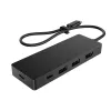 HP USB-C Travel Hub G3 USB-C centrmezgls, platums 116 mm, dziļums 41,9 mm, augstums 14,5 mm
