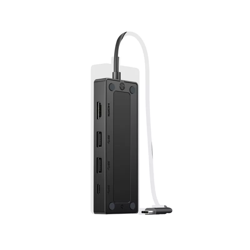HP USB-C Travel Hub G3 USB-C centrmezgls, platums 116 mm, dziļums 41,9 mm, augstums 14,5 mm