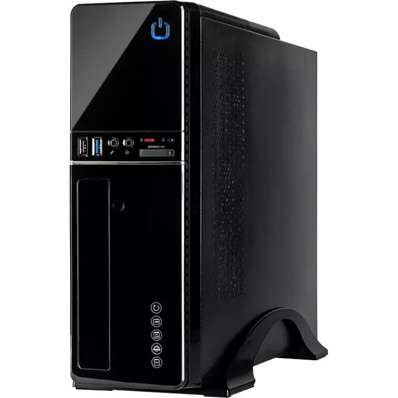 PC Case Inter-Tech IT-607 Desktop Melns
