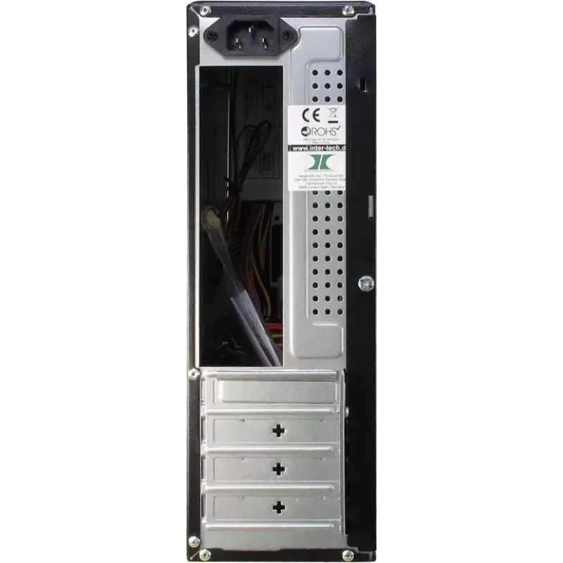 PC Case Inter-Tech IT-607 Desktop Melns