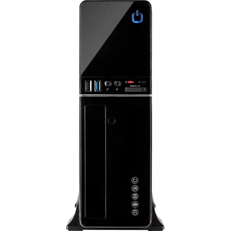 PC Case Inter-Tech IT-607 Desktop Melns