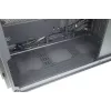 PC Mini Tower korpuss INTER-TECH IM-2 Expander, Mini-ITX/Micro ATX, atbalsta ATX/SFX barošanas blokus, 2,5 collu un 3,5 collu diskus, priekšējie/augšējie ventilatori 120/140 mm, melns