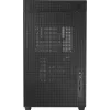 PC Mini Tower korpuss INTER-TECH IM-2 Expander, Mini-ITX/Micro ATX, atbalsta ATX/SFX barošanas blokus, 2,5 collu un 3,5 collu diskus, priekšējie/augšējie ventilatori 120/140 mm, melns