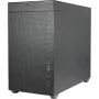 PC Mini Tower korpuss INTER-TECH IM-2 Expander, Mini-ITX/Micro ATX, atbalsta ATX/SFX barošanas blokus, 2,5 collu un 3,5 collu diskus, priekšējie/augšējie ventilatori 120/140 mm, melns