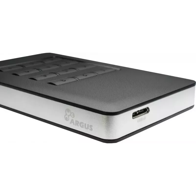 HDD korpuss Inter-Tech GD-25LK01 Alumīnijs Melns 2.5 collas