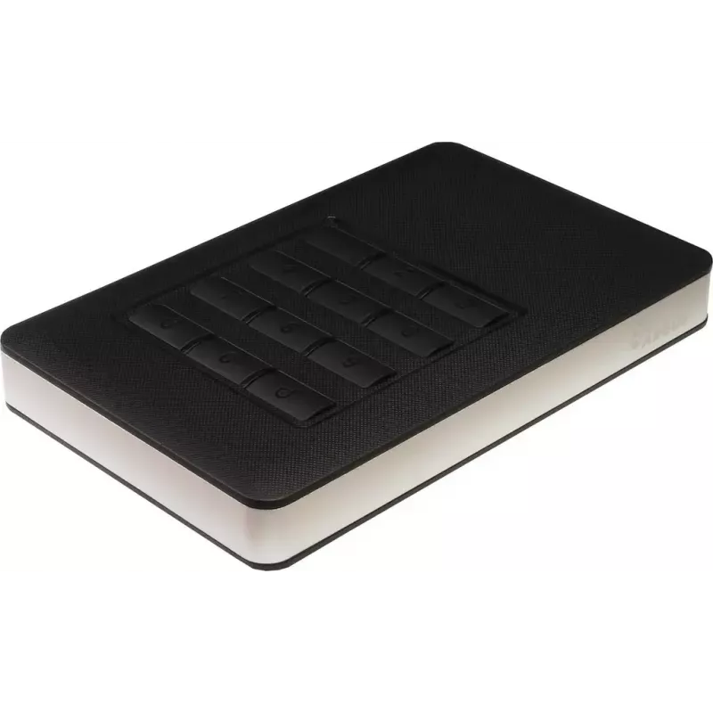 HDD korpuss Inter-Tech GD-25LK01 Alumīnijs Melns 2.5 collas