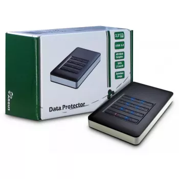 HDD korpuss Inter-Tech GD-25LK01 Alumīnijs Melns 2.5 collas