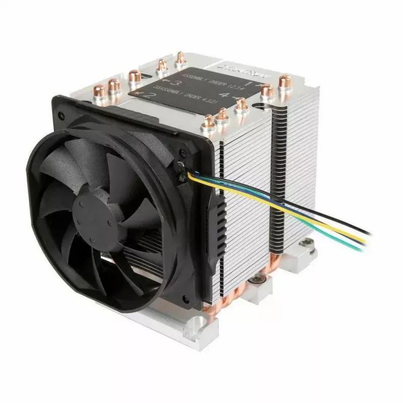 Dzesētājs Inter-Tech 88885423 Procesora dzesēšanas sistēma 8 cm