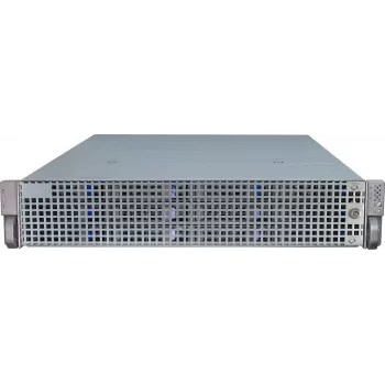 Servera korpuss Inter-Tech IPC 2U-2412 Rack melns, sudrabains
