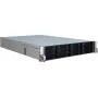 Servera korpuss Inter-Tech IPC 2U-2412 Rack melns, sudrabains