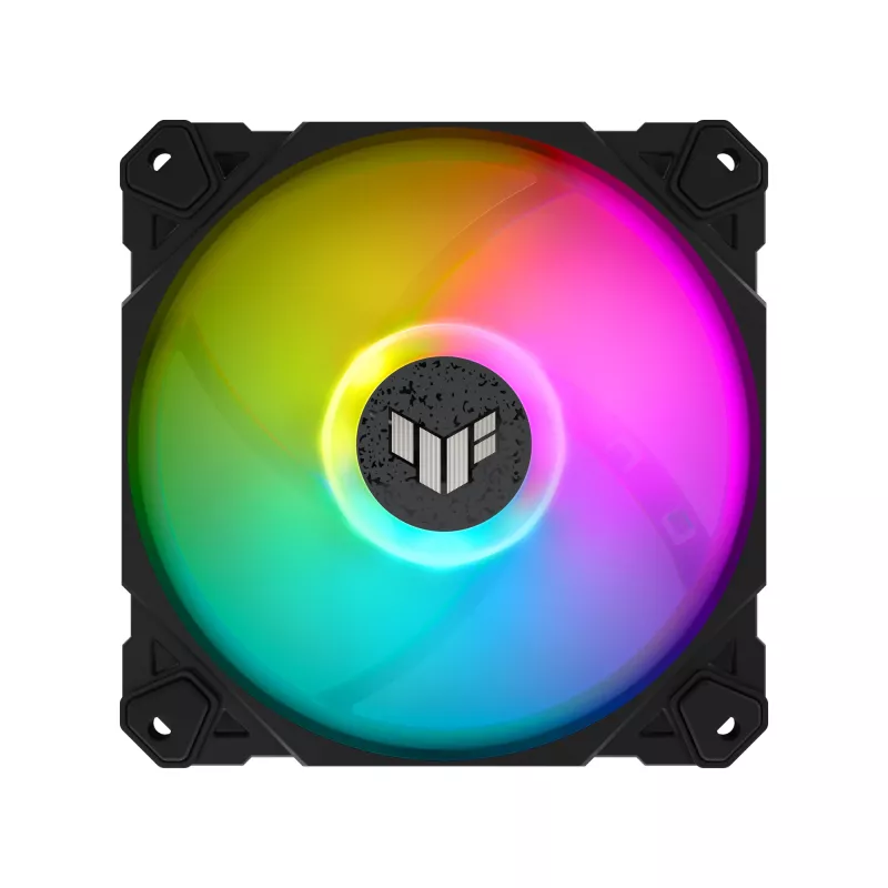 ASUS TUF Gaming TF120 ARGB ventilators Datora korpuss Gaisa dzesētājs 12 cm Melns