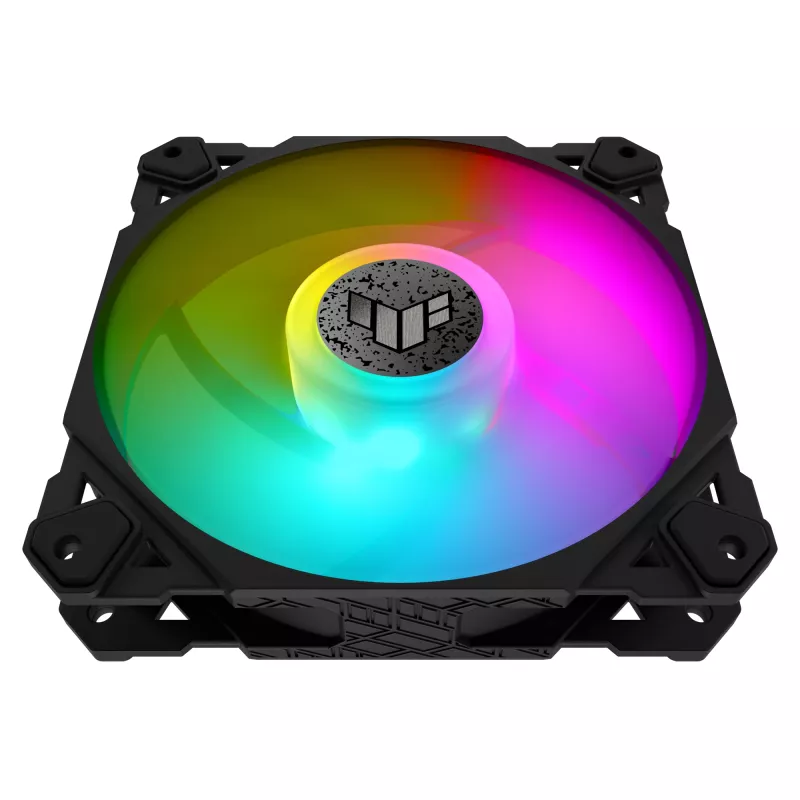ASUS TUF Gaming TF120 ARGB ventilators Datora korpuss Gaisa dzesētājs 12 cm Melns