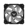 ASUS TUF Gaming TF120 ARGB ventilators - trīskāršu ventilatoru komplekts ar ARGB kontrolieri Datora korpuss Gaisa dzesētājs 12 cm Melns