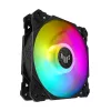 ASUS TUF Gaming TF120 ARGB ventilators - trīskāršu ventilatoru komplekts ar ARGB kontrolieri Datora korpuss Gaisa dzesētājs 12 cm Melns