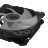 ASUS TUF Gaming TF120 ARGB ventilators - trīskāršu ventilatoru komplekts ar ARGB kontrolieri Datora korpuss Gaisa dzesētājs 12 cm Melns