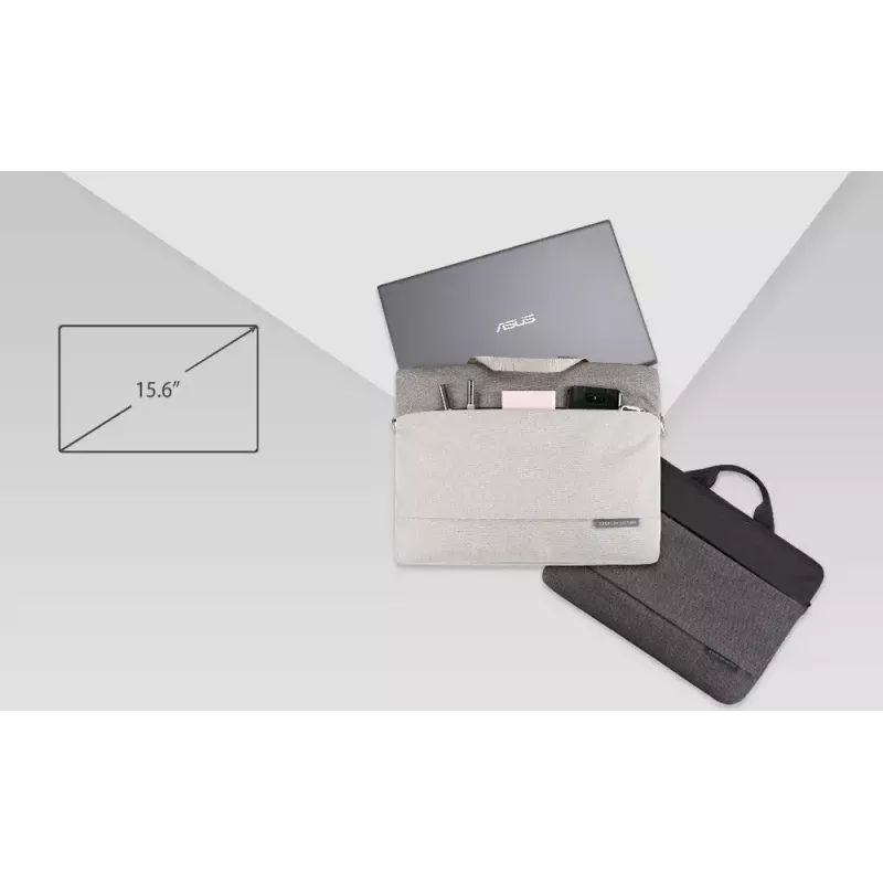 ASUS EOS 2 39,6 cm (15,6 collu) maciņš, pelēks