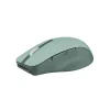Pele ASUS SmartO MD200 Silent Plus — piemērota abām rokām RF bezvadu + Bluetooth, optiskā 4200 DPI, 6 pogas, zaļa