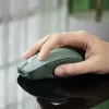 Pele ASUS SmartO MD200 Silent Plus — piemērota abām rokām RF bezvadu + Bluetooth, optiskā 4200 DPI, 6 pogas, zaļa