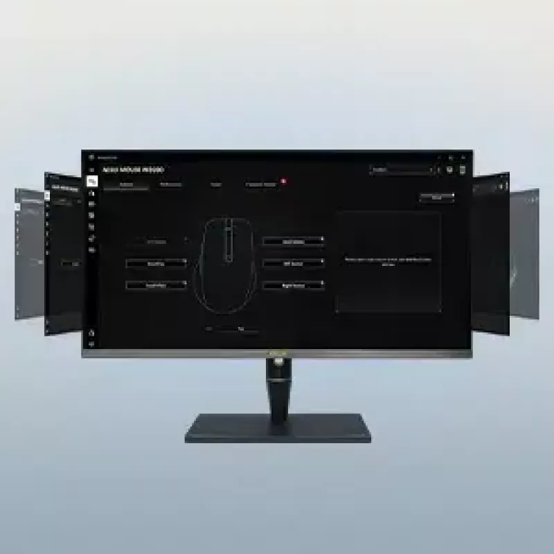 Pele ASUS SmartO MD200 Silent Plus — piemērota abām rokām RF bezvadu + Bluetooth, optiskā 4200 DPI, 6 pogas, zaļa