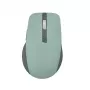 Pele ASUS SmartO MD200 Silent Plus — piemērota abām rokām RF bezvadu + Bluetooth, optiskā 4200 DPI, 6 pogas, zaļa