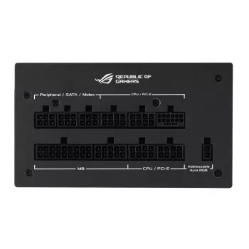 ASUS ROG Strix 1000W Gold Aura Edition barošanas bloks 20+4 kontaktu ATX ATX Melns