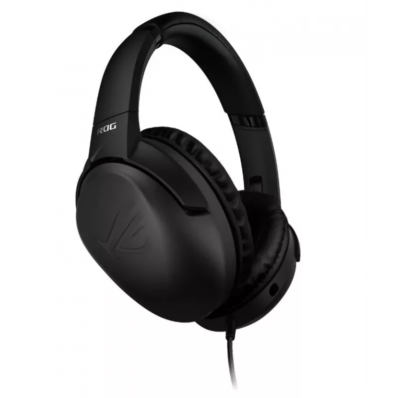 ASUS ROG Strix Go austiņas ar vadu, galvas lentes tipa, spēļu, USB Type-C, melnas