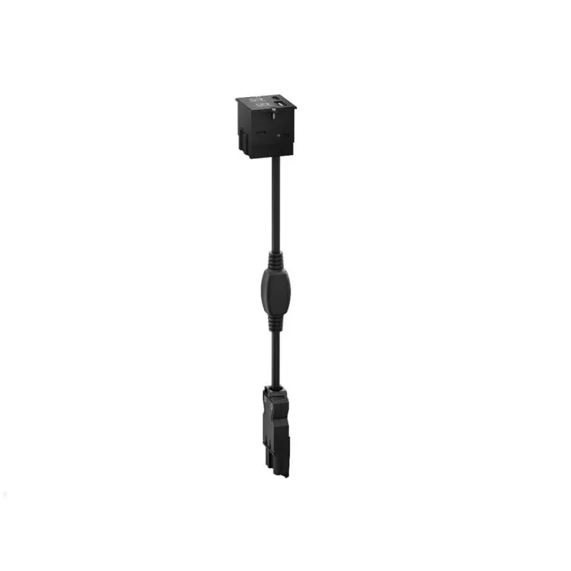 Kontaktligzda USB A + USB C Bachmann 917.227 Melna IP20 250V