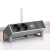 Kontaktligzda USB A + USB C Bachmann 917.229 Melna 3A