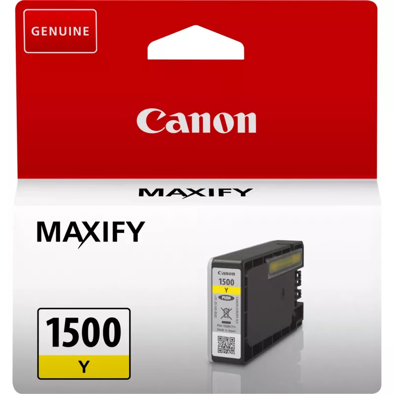 Kārtridžs Canon PGI-1500 Y 4,5 ml dzeltens
