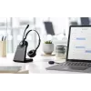 Jabra Engage 55 MS Stereo austiņas bezvadu galvas saite Birojs/Zvanu centrs USB Type-A Melns