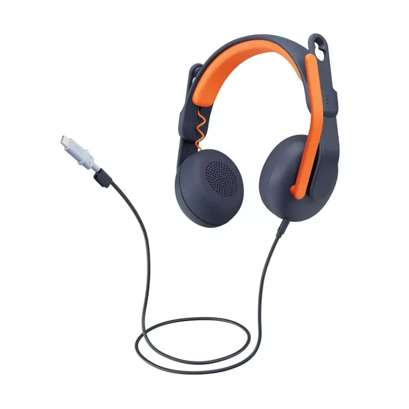 Austiņas Logitech Zone Learn On Ear USB-C