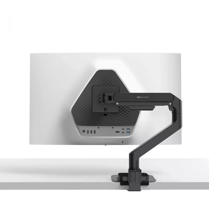 Monitora kronšteins BenQ BSH01 — Ergo Arm, regulējams augstumā, VESA saderīgs, melns