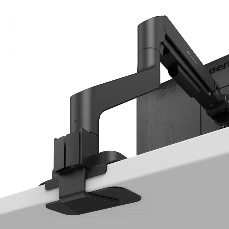 Monitora kronšteins BenQ BSH01 — Ergo Arm, regulējams augstumā, VESA saderīgs, melns