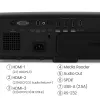 BenQ W4100i Standard throw projector 3200 ANSI lumens DLP UHD 4K (3840x2160) 3D Melns