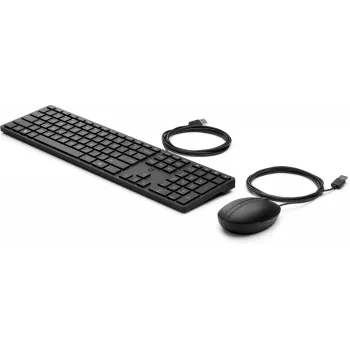 Vadu tastatūra un pele HP Wired Desktop 320MK