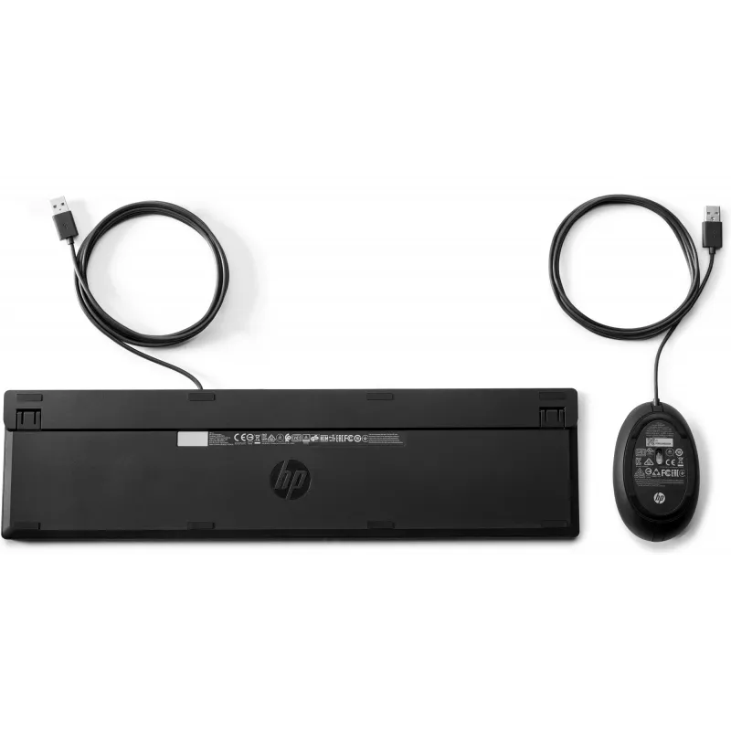 Vadu tastatūra un pele HP Wired Desktop 320MK