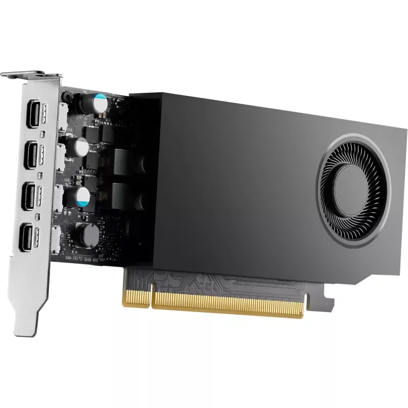 HP NVIDIA RTX A400 4GB GDDR6 grafiskā karte, 4x Mini DisplayPort (9U277AA)