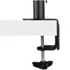 StarTech.com monitora svira ar VESA klēpjdatora paliktni, klēpjdatoram (4,5 kg/9,9 mārciņas) un vienam displejam līdz 32 inch (8 kg/17,6 mārciņas), melna, ventilējams paliktnis, regulējama klēpjdatora sviras stiprinājums, C-skava/cauruma stiprinājums