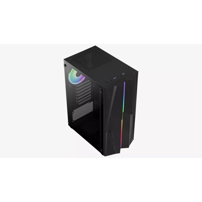 Aerocool Mecha-G-BK-v2 Midi Tower Melns