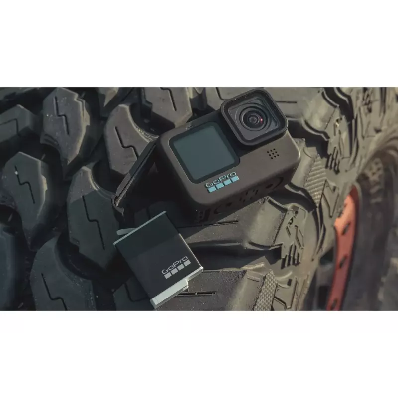 Kameras baterija GoPro Enduro Uzlādējamā baterija HERO12 HERO11 HERO10 HERO9 Melns