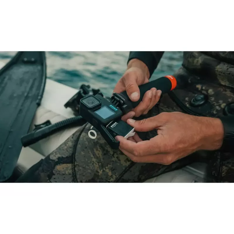 Kameras baterija GoPro Enduro Uzlādējamā baterija HERO12 HERO11 HERO10 HERO9 Melns