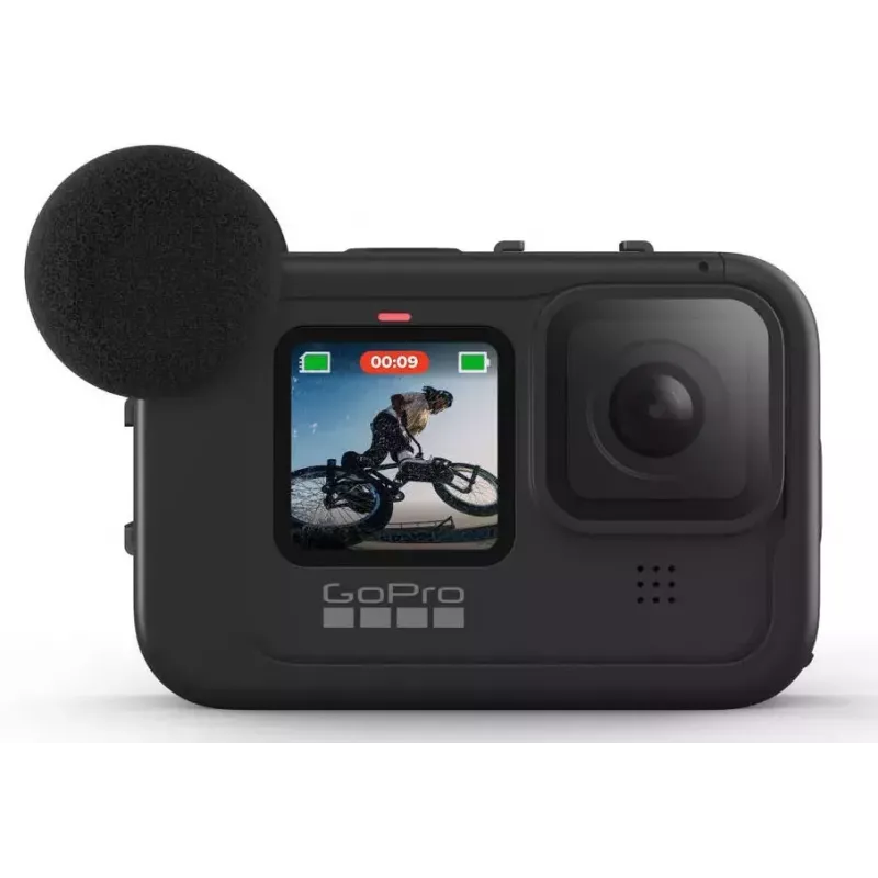 Media Mod GoPro HERO12 HERO11 HERO10 HERO9 Melns ADFMD-001