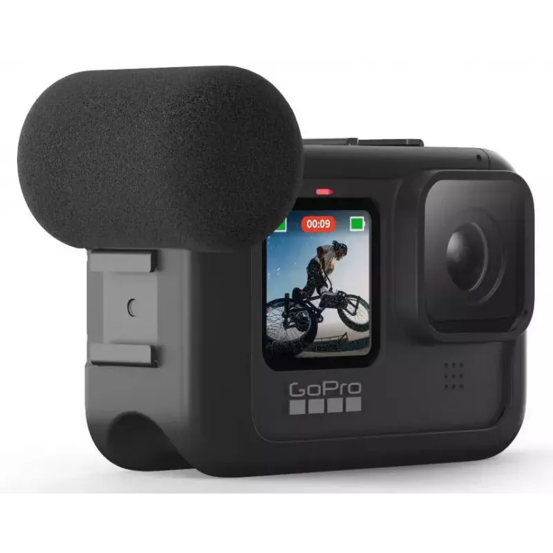 Media Mod GoPro HERO12 HERO11 HERO10 HERO9 Melns ADFMD-001