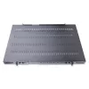StarTech.com 1U 4-stabu regulējams ventilējams serveru statīva montāžas plaukts - 330 lbs (150 kg) - 19,5 līdz 38 collu regulējams montāžas dziļums, universāla paplāte 19 inch AV/tīkla iekārtu statīvam - 27,5 collu dziļumā