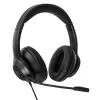 Targus AEH102GL austiņas/headset Vadu Austiņas, lentes veida Zvani/Mūzika USB Type-A Melns