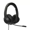 Targus AEH102GL austiņas/headset Vadu Austiņas, lentes veida Zvani/Mūzika USB Type-A Melns