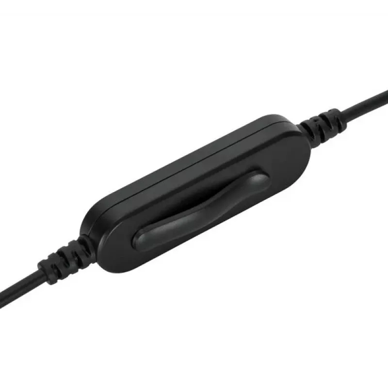 Targus AEH102GL austiņas/headset Vadu Austiņas, lentes veida Zvani/Mūzika USB Type-A Melns