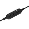 Targus AEH102GL austiņas/headset Vadu Austiņas, lentes veida Zvani/Mūzika USB Type-A Melns
