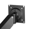 Desk Mount Gas Spring Monitor Arm Arctic X1-3D — supports up to 43 inch / 10 kg, VESA 75x75–100x100, Melns