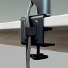 Desk Mount Gas Spring Monitor Arm Arctic X1-3D — supports up to 43 inch / 10 kg, VESA 75x75–100x100, Melns